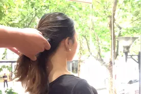 高层次的中长发怎么扎好看，只要你来看了这个教程，自然就会了