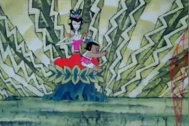 葫芦娃落到了蛇精的怀里，一身本领的他进入了温柔乡也迷糊了！视频封面