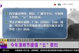 “云祭扫”上线！哈市民政局发布清明祭祀祭扫通告：这些活动暂停视频封面