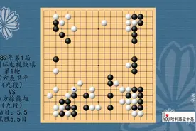 围棋怀旧经典：第1届亚洲杯电视快棋赛1轮，聂卫平VS徐能旭视频封面