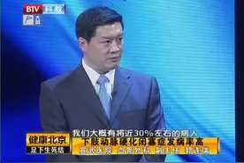 下肢动脉硬化被称为足下生死结，五年致死率究竟有多高丨健康北京视频封面