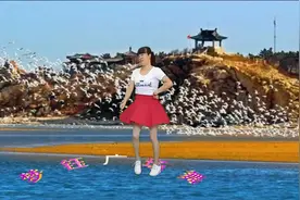 10步广场舞《万水千山总是情》一首经典老歌 带来满满的青春回忆