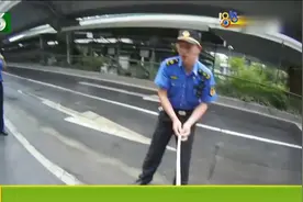 水泥搅拌车一路抛洒混凝土 108米长道路全遭殃 司机：一个不当心视频封面