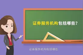 什么是证券服务机构？证券服务机构包括哪些？视频封面