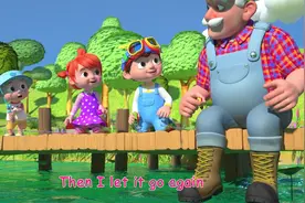 英文数字歌 英语启蒙儿歌 12345 Once I Caught A Fish Alive!