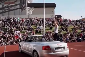 飞跃汽车扣篮集锦，任何一个都能拿到NBA扣篮冠军