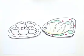 年夜饭的菜怎么画