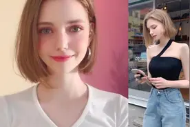 这个俄罗斯女孩凭一张“亚洲脸”圈粉无数！视频封面