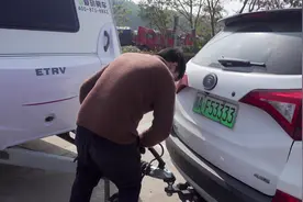 小情侣的拖挂房车旅行，终于到达广州了，找的驻车地真不错免费的