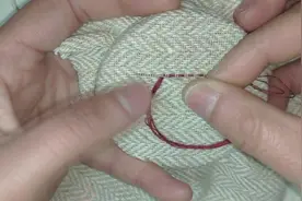 裤子脱线了不要丢，教你一招，海澜之家店里就是用这个办法处理的视频封面