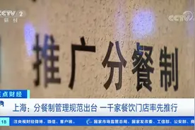 上海 分餐制管理规范出台 一千家餐饮门店率先推行视频封面