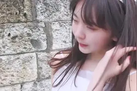 【日本美少女mako】挑战穿婚纱在坡上奔跑!视频封面