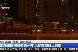 高速路联网收费第一夜 入昆收费站大拥堵视频封面
