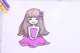 花花姑娘怎么画视频封面