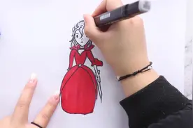 红夫人的简易画法视频封面