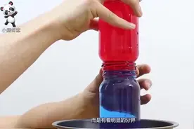 冷水和热水可以融合吗？在水中加色素测试，看完涨知识了！