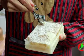 深藏在冰箱处的蜂巢蜜，低温放置3个多月，味道还是那么的香甜视频封面