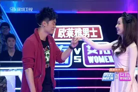 《男左女右》:陈赫、娄艺潇现场表演借位接吻，娄艺潇好主动啊视频封面