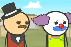 脑洞小动画：小丑来马戏团找工作，等等这个工作也太危险了吧！视频封面