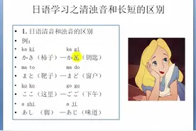 语花日语·清浊音和长短的区别视频封面