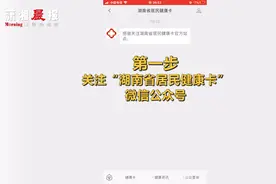 湖南省利用大数据生成电子健康码，“红黄绿”三色查疫情风险等级视频封面