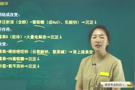 西药学02药学专业知识01药物剂型与制剂01注射剂配伍变化的原因视频封面