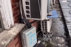 太气人了，门面房上面光纤被人剪断好几条，看大哥是怎么解决的。