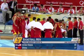 2008北京奥运会男篮：中国队vs.美国队（完整比赛回放）