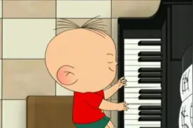 图图看到小朋友弹琴手痒，他也来了一曲，简直就是天作之合！视频封面