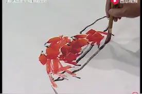 熟蟹这样画，真馋人！刘存惠