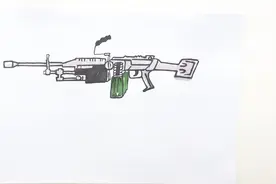 M249机枪简笔画教学视频封面