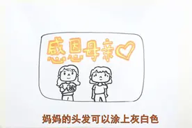 感恩母亲的贺卡怎么画视频封面