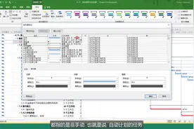 【Project 教程】Project 软件中批量设置条形图样式