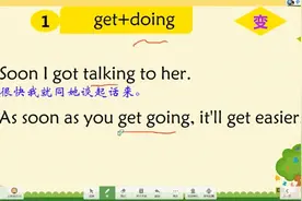 中小学英语语法课，系列三，get 的不同用法，结果含义完全不同视频封面