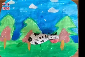 雪山小学的石头拼画带人们走入孩子的神奇世界图片