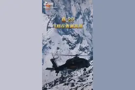 铁翼飞旋！翱翔在青藏高原的中国鹰图片