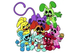 儿童彩色画，可爱的动物朋友们来咯，颜色漂亮#这也太好看了