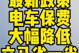 感谢好政策，能够让每一个老百姓真正省到钱。#电车保险 #国产新能源还能怎么卷 #新能源知识科普 #新能源汽车 #春节出行计划 #汽车保险视频封面
