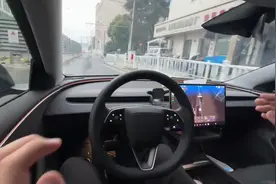 特斯拉64000元的fsd功能，无法识别红灯？#懂车帝特斯拉FSD首测