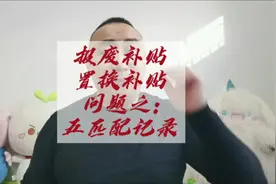 报废补贴和置换补贴不通过原因之无匹配记录，赶紧来避坑！