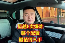 星越L买“爆炸”连续三个月燃油SUV销量冠！哪个配置最值得入手