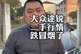 大众途锐二手行情跌冒烟了#大众途锐 #二手车 #混动汽车