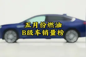 五月份燃油B级车销量榜#汽车销量#轿车怎么选
