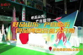 快闪丨临沂味道香飘泉城！“好品山东·产自临沂”食品博览会开幕图片