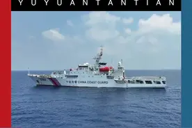 中国海警位黄岩岛海域开展常态化训练图片