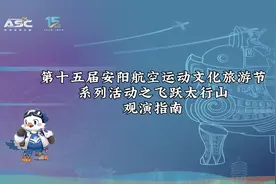 第十五届安阳航空运动文化旅游节系列活动丨飞跃太行山·观演指南图片