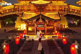 “穿越”到隋唐，解锁女皇体验卡 洛阳景区演员cosplay多个角色，15分钟“切换人生”图片