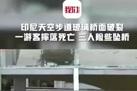 知名天空步道玻璃突破裂，游客高空摔下1死1伤图片