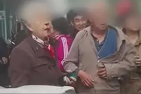 为领6个鸡蛋老人将老太太打出鼻血图片