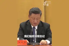 习语｜“我们始终没有忘记”图片